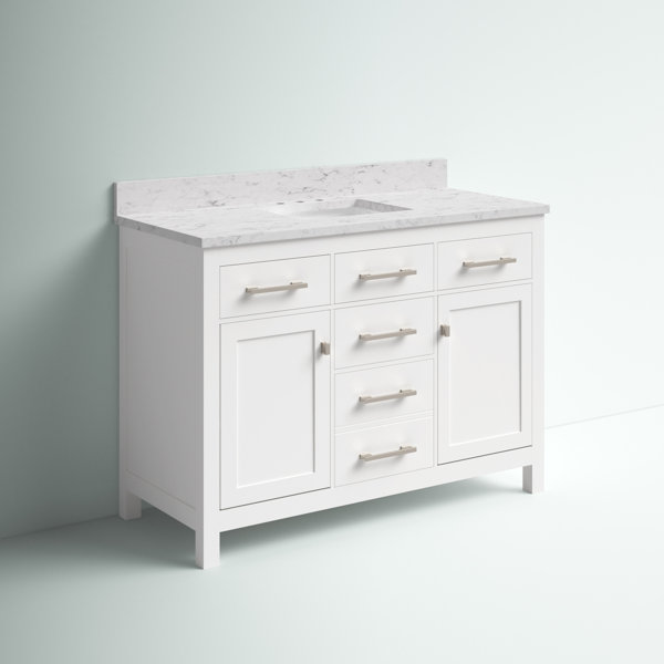 Mercury Row® Atencio 48" Single Vanity & Reviews Wayfair